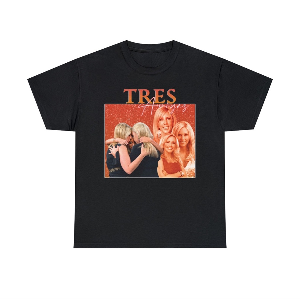 New Bravo RHOC Tres Amigas Graphic Tee